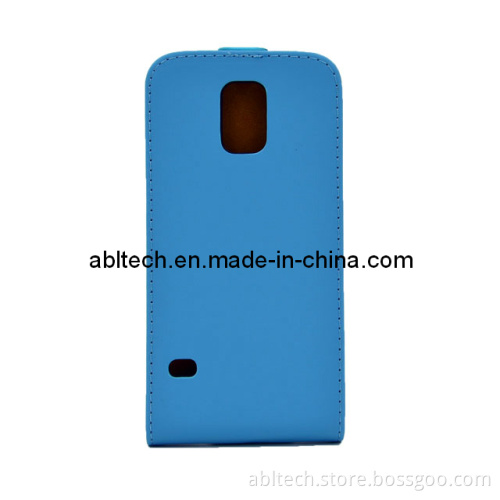Flip Leather Cover for Samsung Galaxy S5 I9600 Mobile Phone Pouch